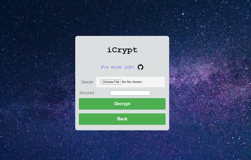 eCrypt – screenshot 2