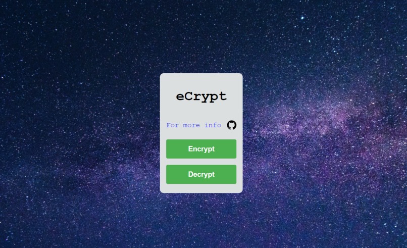 eCrypt – screenshot 3