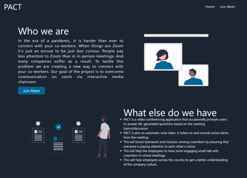 PACT – screenshot 1