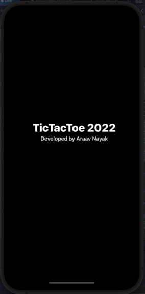 TicTacToe2022 – screenshot 1