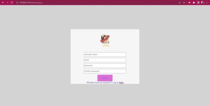 Later Books – screenshot 1