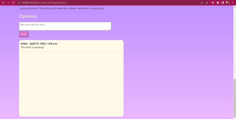 Later Books – screenshot 9
