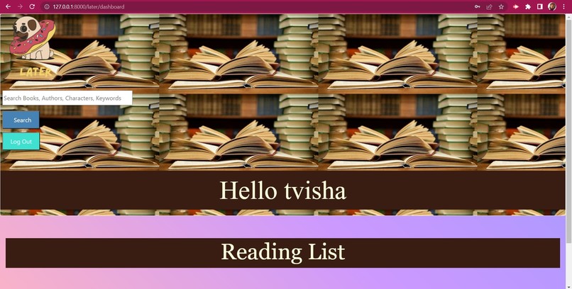 Later Books – screenshot 3