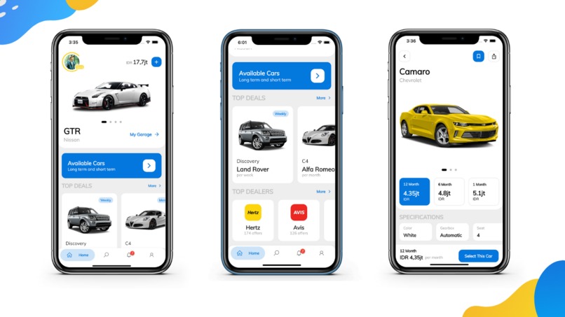 Car Rental - Mobile App (Android & iOS) – screenshot 4