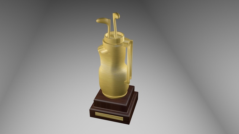 Golf Trophy design – screenshot 1