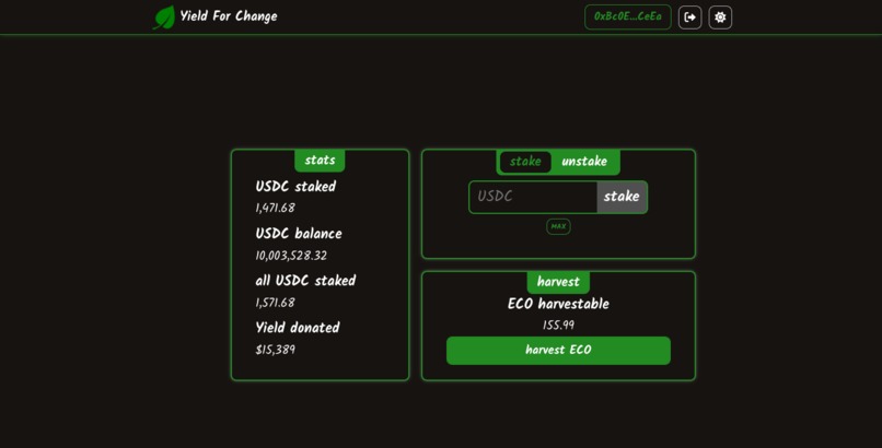 Yield For Change – screenshot 1