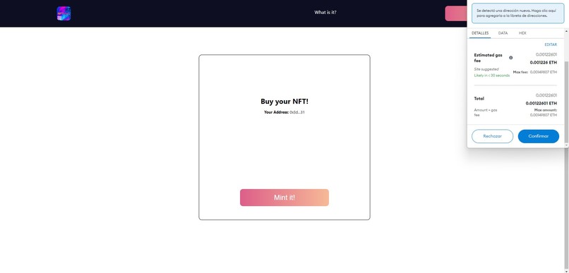 NFTickets – screenshot 3