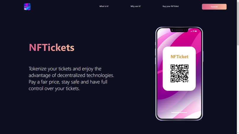 NFTickets – screenshot 1