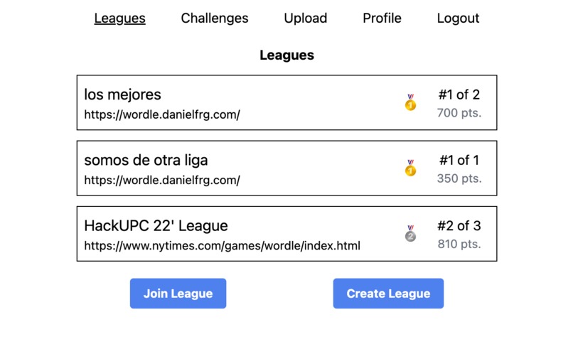 Wordle League – screenshot 2