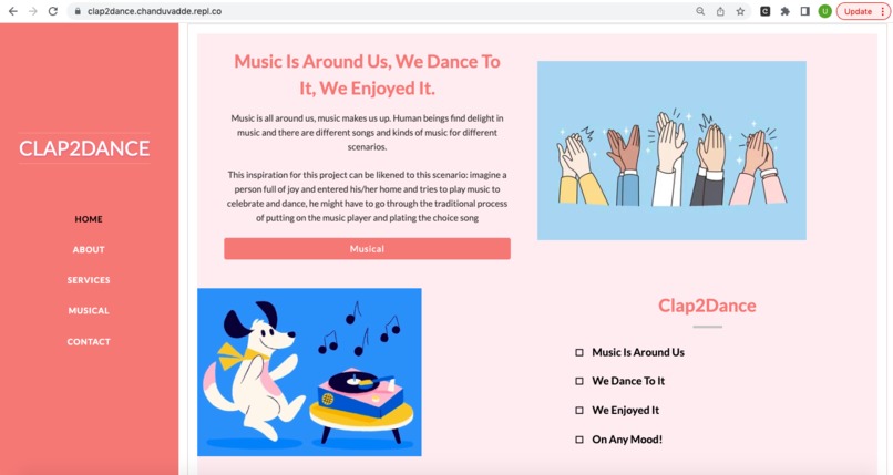 Clap2Dance – screenshot 2