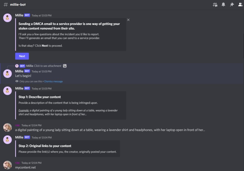 Millie – screenshot 1