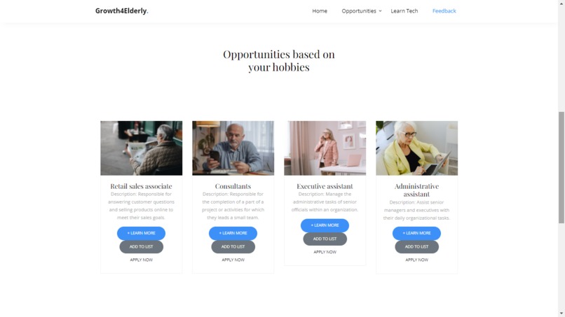 Growth4Elderly – screenshot 5