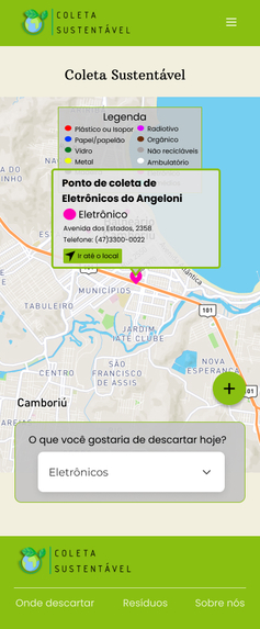 Descarte Sustentável - #equipe59 – screenshot 3