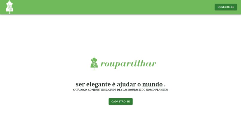 Projeto Roupartilhar - Grupo 13 – screenshot 2