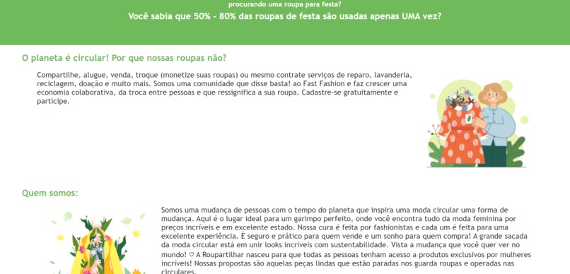 Projeto Roupartilhar - Grupo 13 – screenshot 3