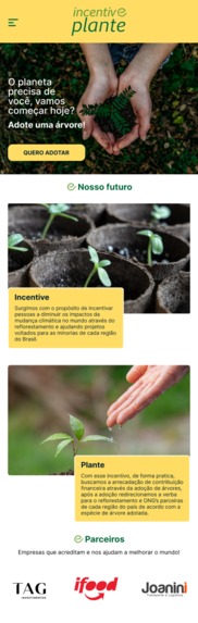 Incentive e Plante- Equipe 27 – screenshot 2