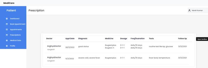 MediCare – screenshot 3