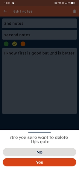 KeepNotes – screenshot 4
