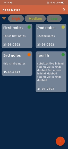 KeepNotes – screenshot 2
