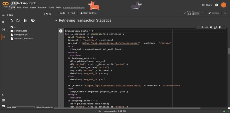 Non Fungible Analytics – screenshot 6