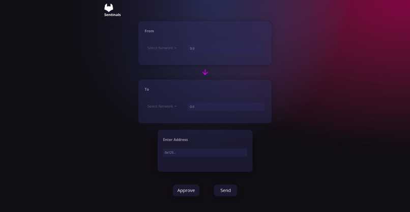 Cross-chain payments  – screenshot 1