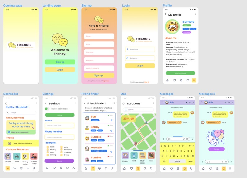 Friendy – screenshot 1