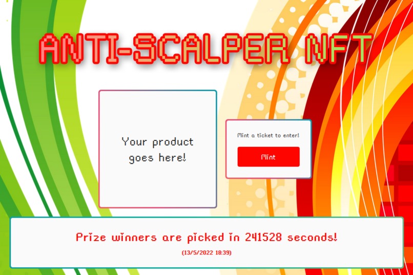 Anti-Scalping Prototype – screenshot 1
