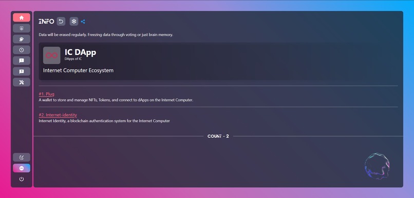 ICX – screenshot 3