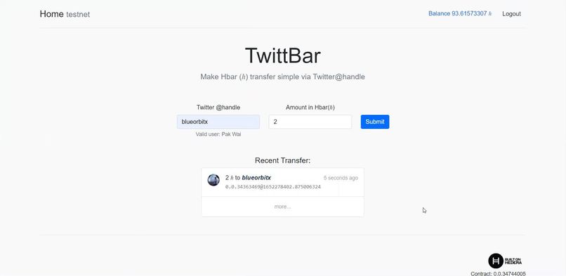 Twittbar – screenshot 4