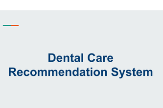 Dental Care Recommendations