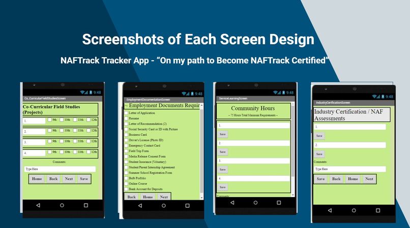 NAFTrack Tracker App-On my path to become NAFTrack Certified – screenshot 2