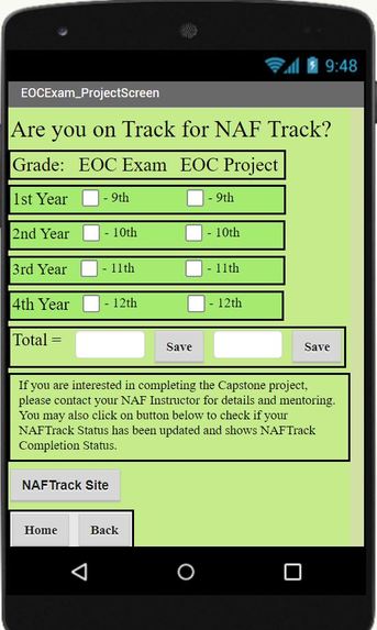 NAFTrack Tracker App-On my path to become NAFTrack Certified – screenshot 3