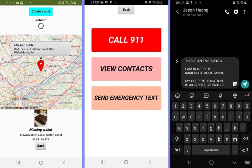 iHelp – screenshot 2