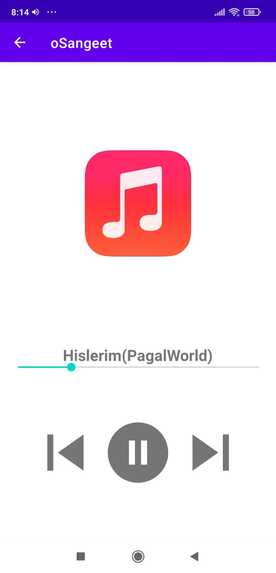 oSangeet – screenshot 2