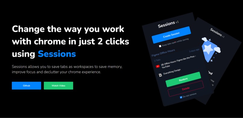 Sessions – screenshot 1