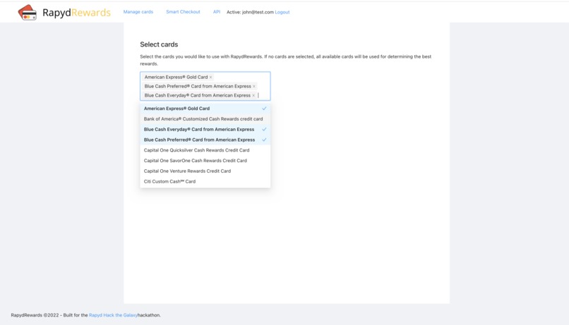 RapydRewards – screenshot 3