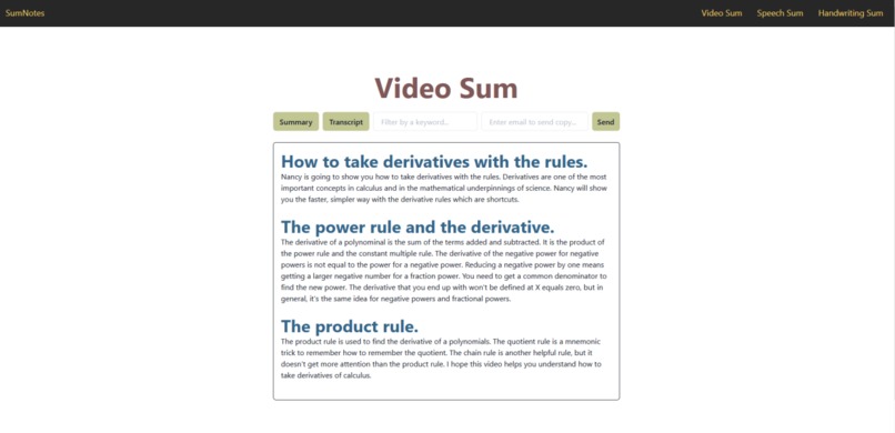 SumNotes – screenshot 3