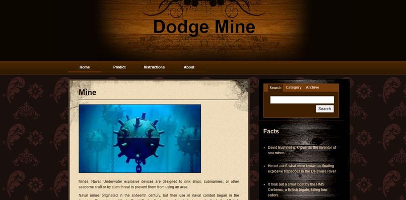 Dodge Mine – screenshot 1