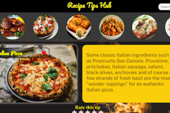 Recipe Tips Hub