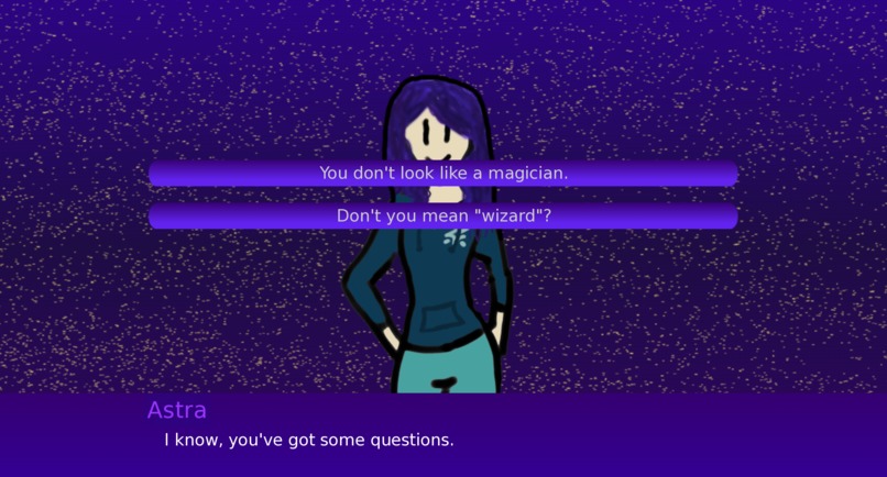 Wild Wand - A Visual Novel – screenshot 2