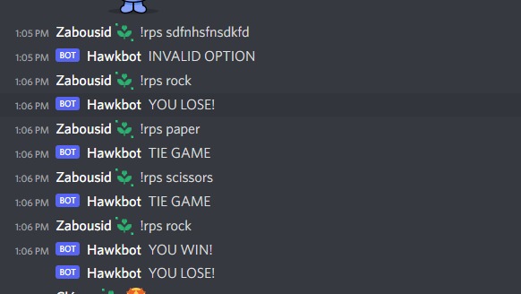 Discord Hawkbot – screenshot 2