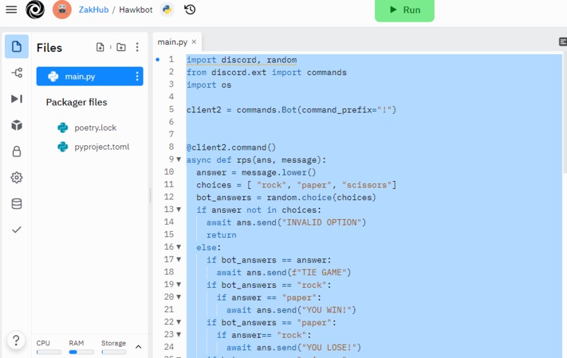 Discord Hawkbot – screenshot 3