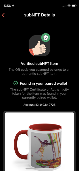 NFT Fan Club for Hedera: Aurora Project – screenshot 3