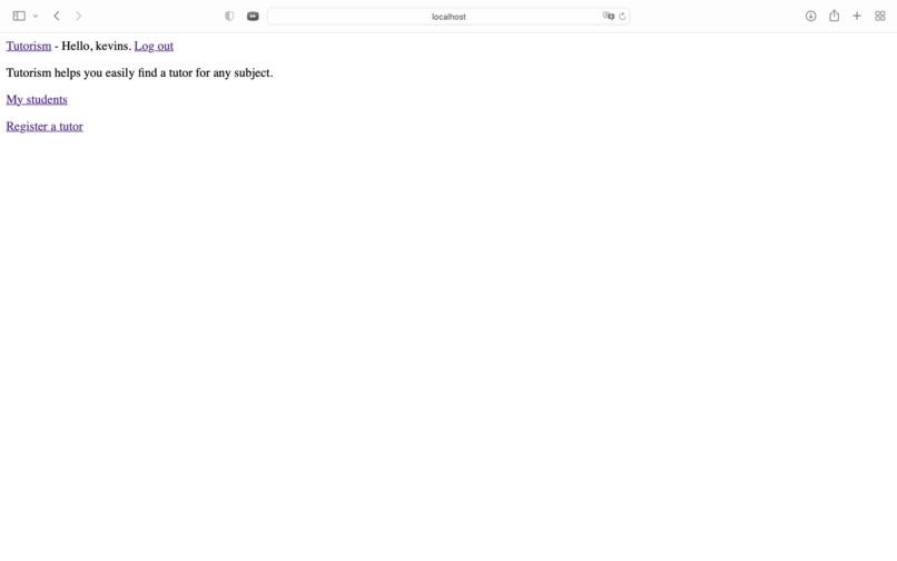 Tutorism – screenshot 1