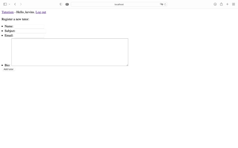 Tutorism – screenshot 2