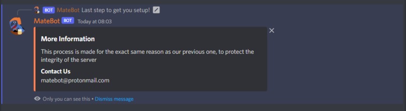 Security enhancing Discord bot using hashconnect for auth – screenshot 4