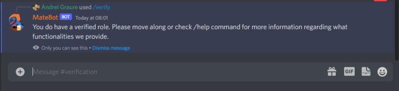 Security enhancing Discord bot using hashconnect for auth – screenshot 6