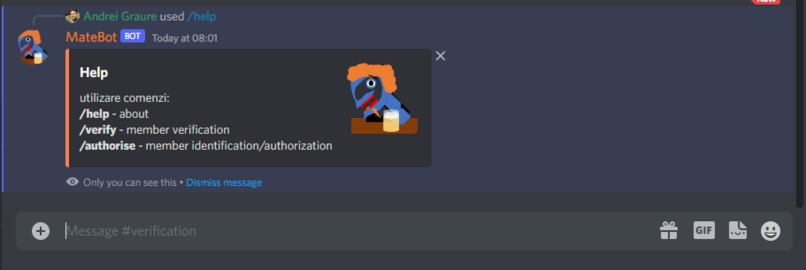 Security enhancing Discord bot using hashconnect for auth – screenshot 10