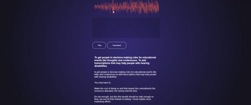 Beam, making transcriptions a must – screenshot 2
