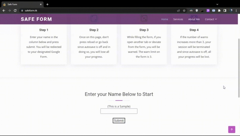 Safe Form – screenshot 3